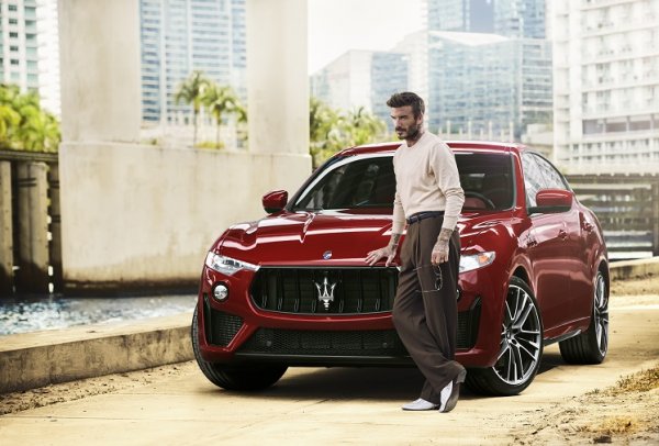 Maserati a David Beckham