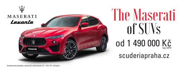 Maserati Levante startuje do nového roku s novou cenou